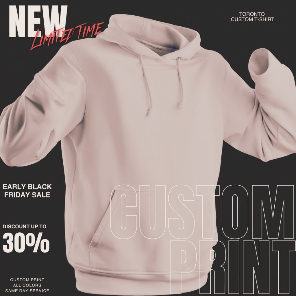 special custom clothing promotion